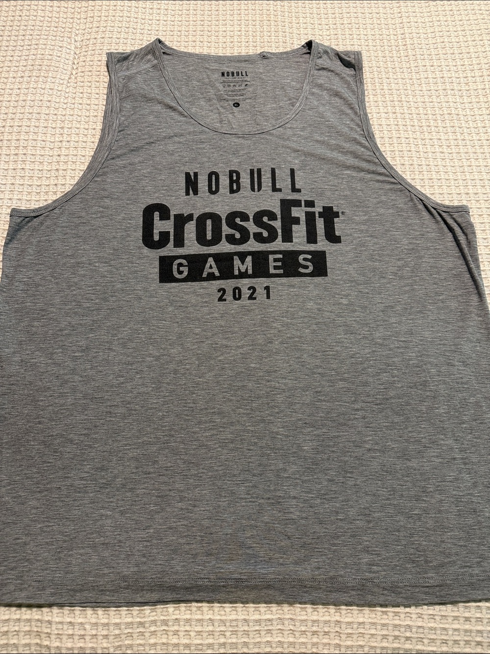 NOBULL XL Men’s Grey CrossFit Games 2021 Tank